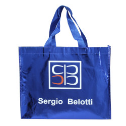 Подарочная сумка L СИНИЙ Sergio Belotti#E