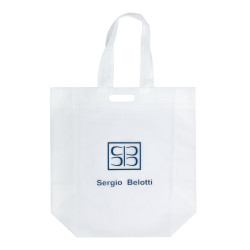Подарочная сумка Белая Sergio Belotti#E